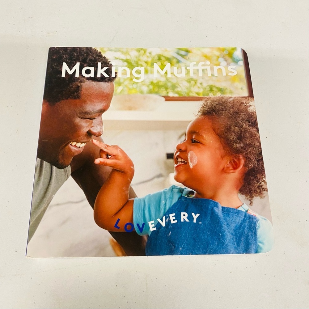 Lovevery Book - Making Muffins from The Helper Play Kit for Months 25, 26, 27